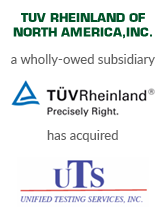 Tuv Rheinland and Unified Testing Services